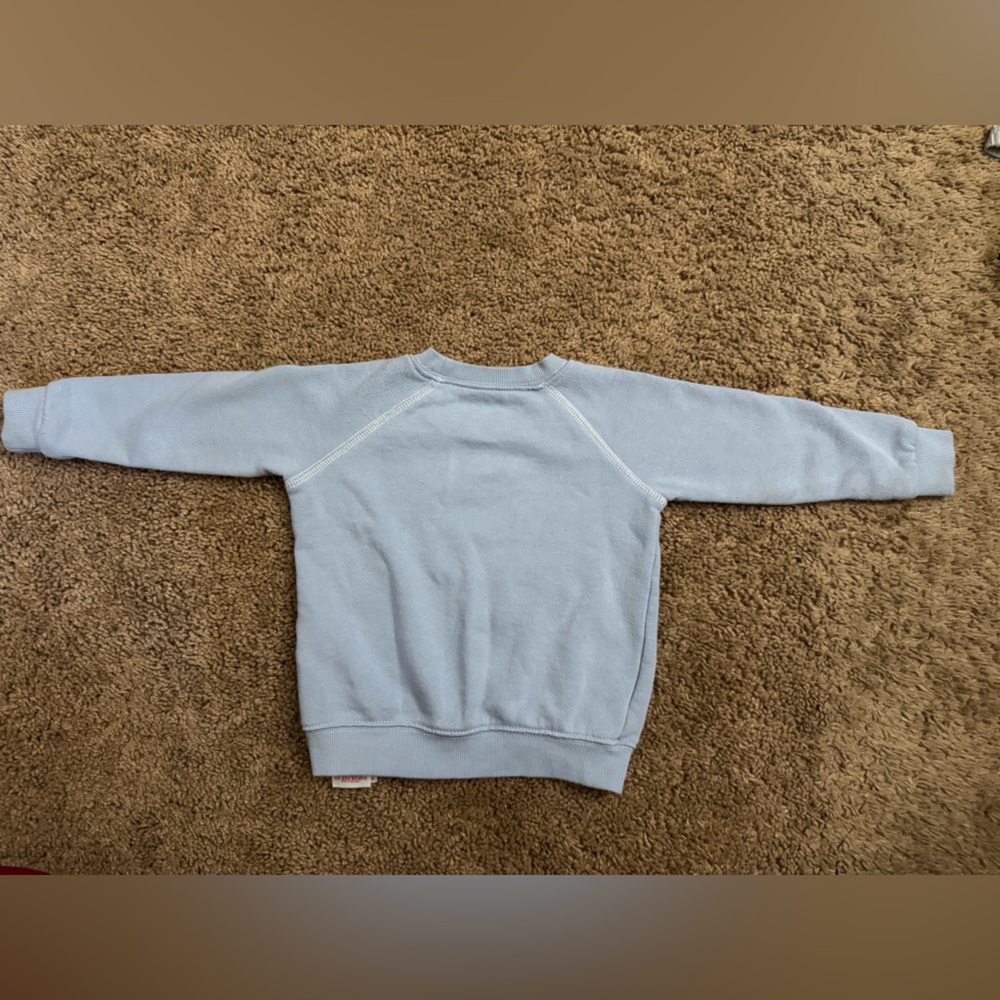 Disney Light Blue Mickey Mouse Sweatshirt - Picture 2 of 4